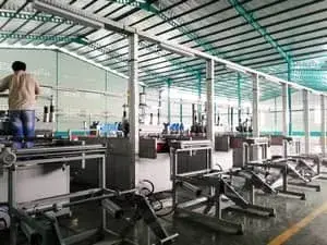 خط إنتاج لتشكيل بلاستيك PET بسرعة عالية في اندونيسيا